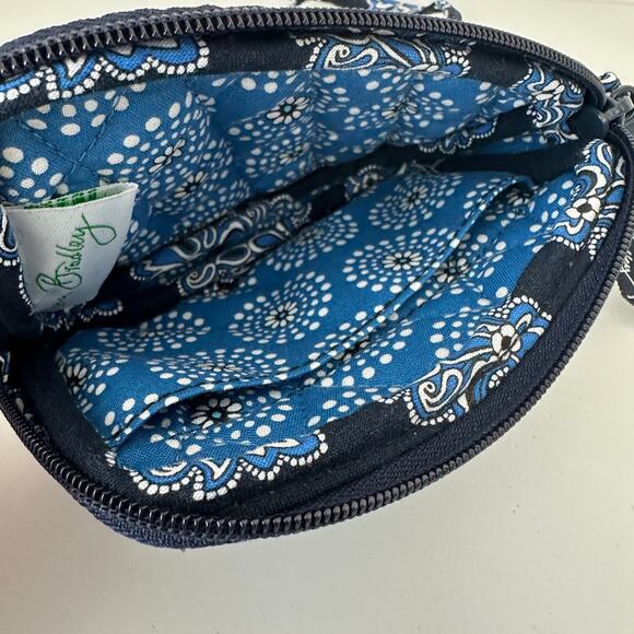 Vera Bradley Calypso Wristlet Compact Wallet Carryall Mini Cotton Organizer - Picture 8 of 8
